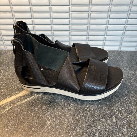 Eileen Fisher Sport Platform Sandal - Picture 2 of 9